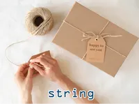Định nghĩa của từ <b>string</b>