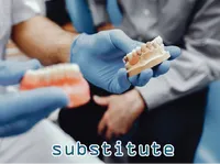 Định nghĩa của từ <b>substitute</b>