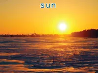 Định nghĩa của từ <b>sun</b>
