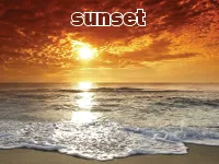 Định nghĩa của từ <b>sunset</b>