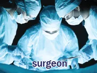 Định nghĩa của từ <b>surgeon</b>