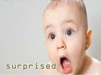 Định nghĩa của từ <b>surprised</b>