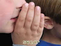 Định nghĩa của từ <b>swear</b>