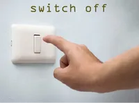 Định nghĩa của từ <b>switch off</b>