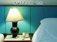 Định nghĩa của từ <b>switch on</b>