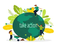 Định nghĩa của từ <b>take action</b>