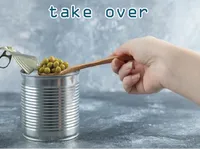 Định nghĩa của từ <b>take over</b>