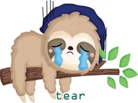 Định nghĩa của từ <b>tear</b>