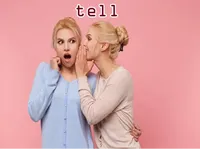 Định nghĩa của từ <b>tell</b>