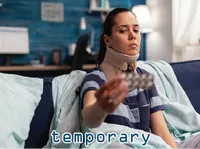 Định nghĩa của từ <b>temporary</b>