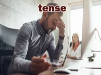 Định nghĩa của từ <b>tense</b>