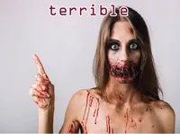 Định nghĩa của từ <b>terrible</b>