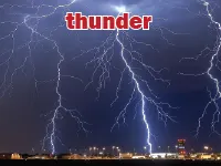 Định nghĩa của từ <b>thunder</b>