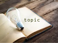 Định nghĩa của từ <b>topic</b>