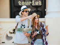 Định nghĩa của từ <b>tourist</b>
