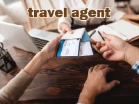 Định nghĩa của từ <b>travel agent</b>