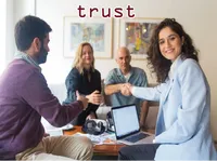 Định nghĩa của từ <b>trust</b>