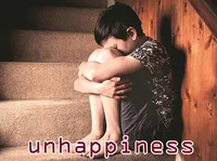 Định nghĩa của từ <b>unhappiness</b>