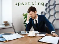 Định nghĩa của từ <b>upsetting</b>