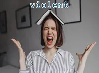 Định nghĩa của từ <b>violent</b>