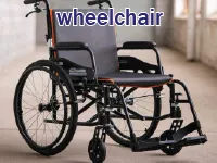 Ý nghĩa của từ vựng <b>wheelchair</b>