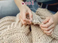 Định nghĩa của từ <b>wool</b>