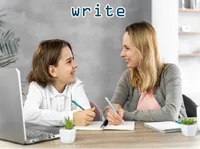 Định nghĩa của từ <b>write</b>