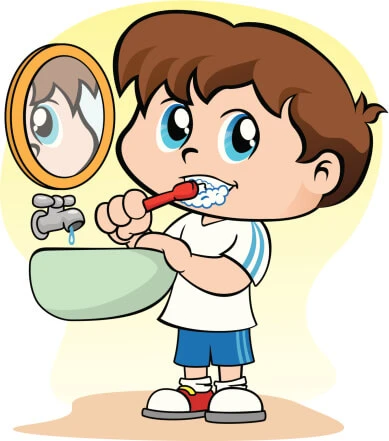  I brush my teeth every day